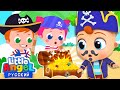 Песенка Пиратов 🏴☠️💰 Ищем Сокровища | Мультики Для Дошкольников | Little Angel Русский
