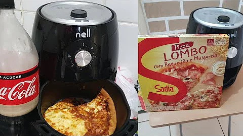 Como assar pizza congelada na Airfryer?