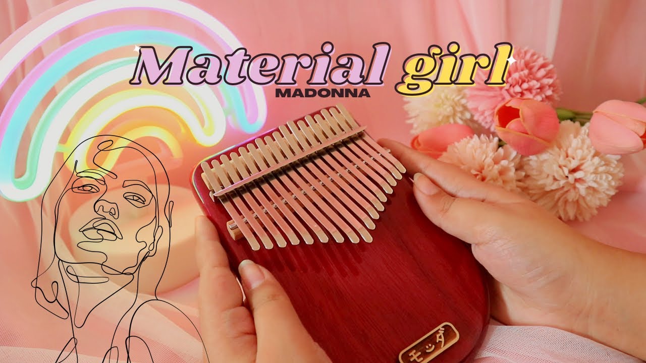Madonna Material Girl Kalimba Cover with Tabs ♡ YouTube