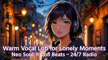 Warm Vocal Lofi for Lonely Midnight Moments : Neo Soul × Lofi Beats – 2H Live Mix