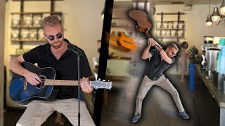 Serenading A Coffee Shop Then Smashing My Guitar Like A Rockstar