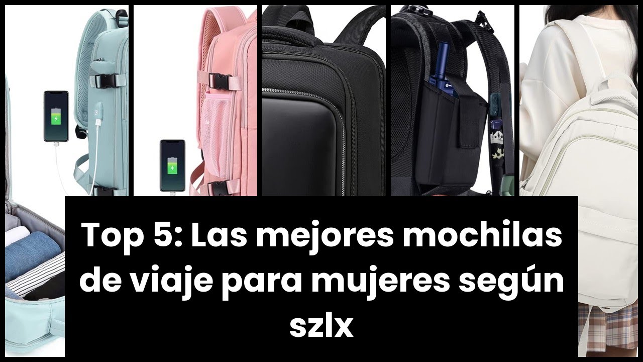 Szlx mochila de viaje para mujer】Top 5: Las mejores mochilas de viaje para  mujeres según szlx 1️⃣ 