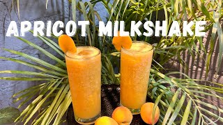 Apricot Milkshake recipe | How to makeApricot  Milkshake