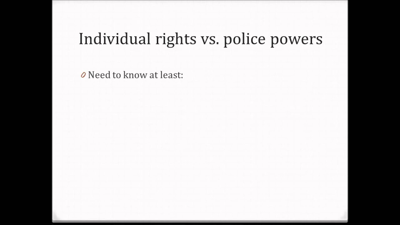 VCE Legal Studies - Unit 4 AOS2 - Criminal pre-trial procedures - YouTube