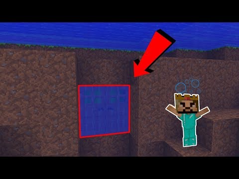 SUYUN ALTINDA GİZLİ EV! 😱 - Minecraft