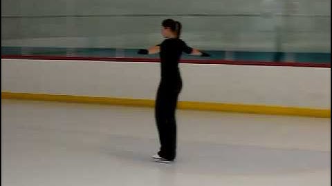 Novice back outside and inside Twizzles