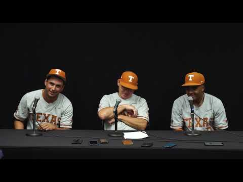 Texas Baseball NCAA Regional Final Press Conference [June 5, 2022]