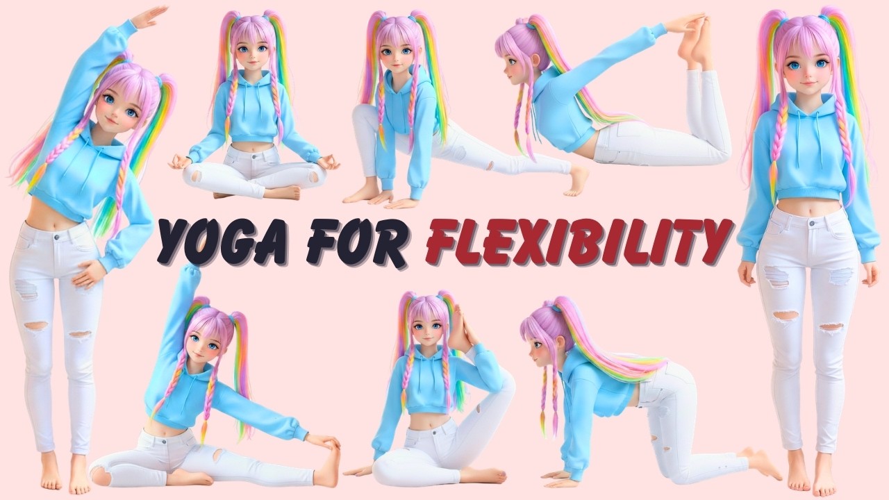 Yoga for Flexibility and Focus | Kids Yoga | Relaxing Yoga Practice ...