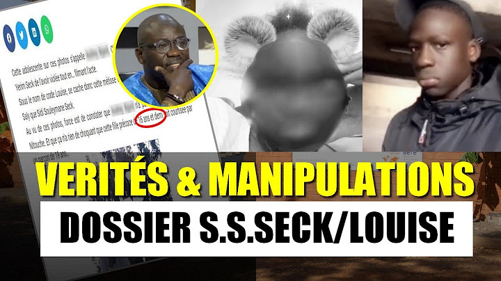 Liy Dëgg Ak Tapalé Ci Dossier Souleymane Sidy Seck Ak "Louise"