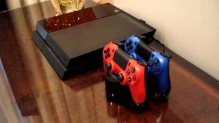 Controle PS4 vermelho+carregador original SONY.