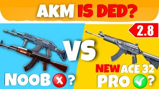 ACE32 Vs M762 Vs AKM 2.8 UPDATE In PUBG MOBILE/BGMI (GUIDE/TUTORIAL)