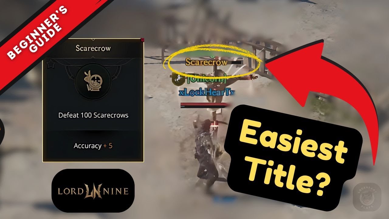 How To Get 'SCARECROW' Title in Lord Nine | Step-by-Step Tutorial ( Tagalog )