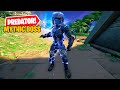 NEW Predator Mythic Boss & Predator's Cloaking Device Mythic Weapon - Fortnite v15.21 Update