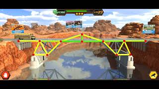 bridge construction simulator level 23 | full star construction|