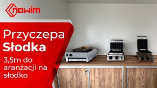 Pusta Przyczepa Dostosowana Do Słodkich Produktów Nowim