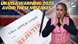 New UK Immigration Rules You Must Know to Avoid Rejection | UK Visa Application Mistakes in 2025