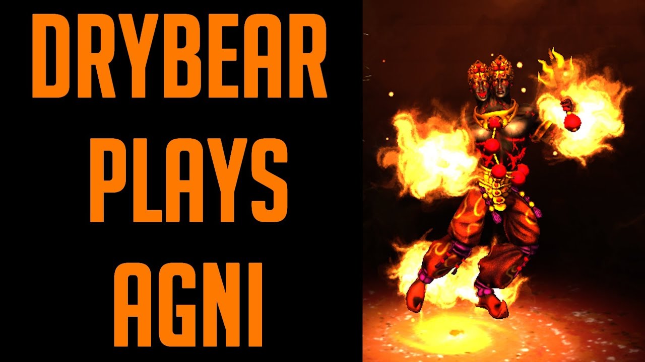 SMITE Drybear plays Agni - Live Gameplay Commentary
