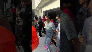 Judge Mathis, Jeffrey Osborne, Kenny Lattimore, And Cedric The Entertainer at A CookOut