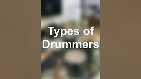 types of drummer (bruno mars - locked out of heaven)