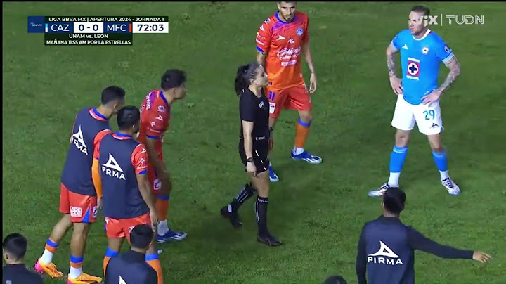 Cruz Azul 1 vs Mazatlan 0 - Liga Mexicana - Apertura 2024 - Jornada 1