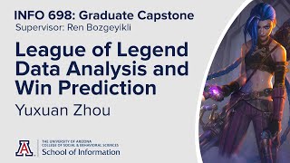 INFO 698 Senior Capstone: League of Legends Data Analysis and Win Prediction
