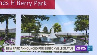 Plans for James H. Berry Park, New Home of Bentonville Confederate Statue, Unveiled