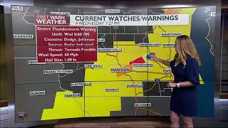 First Warn Weather: TORNADO WARNINGS across Wisconsin - June 15, 2022