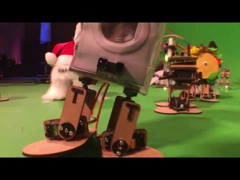 Bipedal Dancing Robot Party