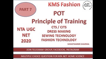 Principle of training part 7 by Shwetambri Sharma