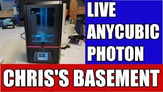 Anycubic 3D Printer Photon UV Resin SLA/DLP - First Print - With Colin! (Starts 4:54)