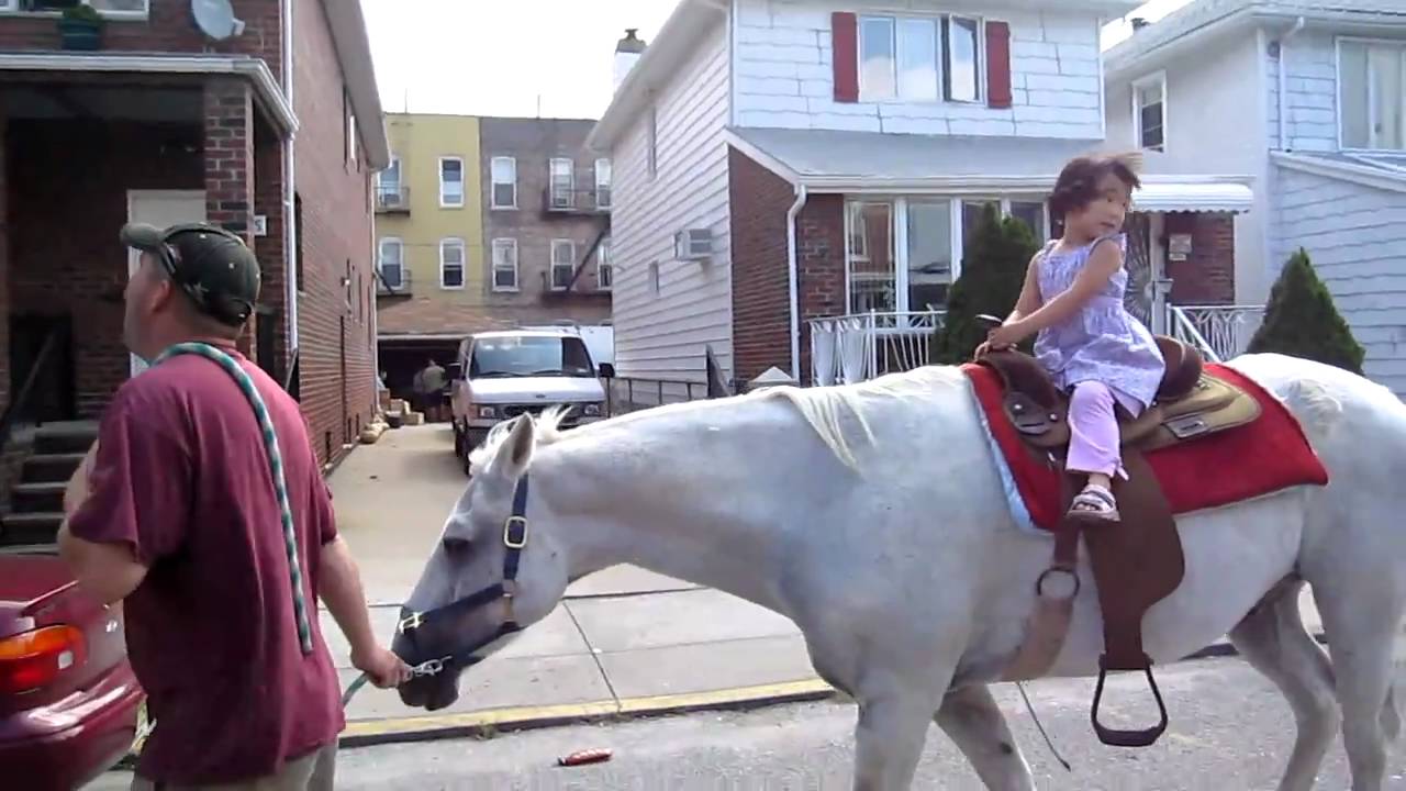 The Learning Experience of Brooklyn, NY pony ride YouTube