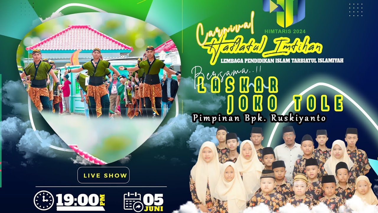 Bibir Tepes By laskar jokotole di Haflatul imtihan diLembaga pendidikan islam tarbiyatul islamiyah