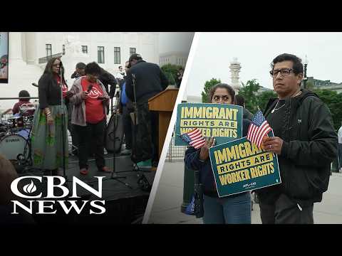 Prayers and Protests Outside High Court as 1.3M Protected Immigrants Face Uncertain Fate