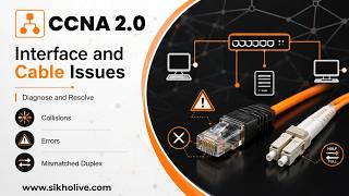 CCNA 2.0 Class-1 | Interface & Cable Issues Explained  | Copper, Fiber, Collisions & Duplex Mismatch