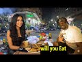 Is this the Best Food in Kuwait: black man Tries Food in Kuwait 🇪🇬🇰🇼 | Talks to Indians 1st Time!