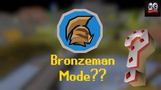 OSRS Bronzeman Mode situation