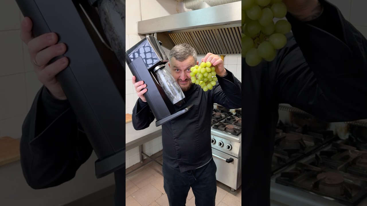 My inspiration @KyleIstook Testing a Recipe – How to Make Fizzy Grapes! 🍇✨