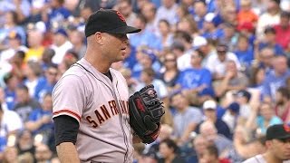 SF@KC: Hudson's six quality innings