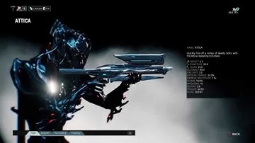 WARFRAME: Weapons Archive: Attica