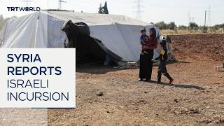 Israeli incursion into Syrian city of Daraa force residents flee