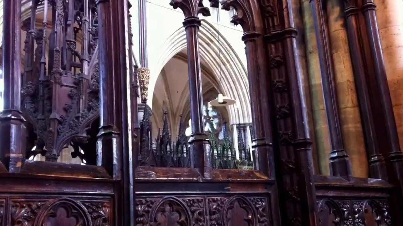 Exeter Cathedral Choir Rehearsal