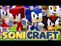 Sonic the hedgehog in minecraft  sonicraft minecraft mod