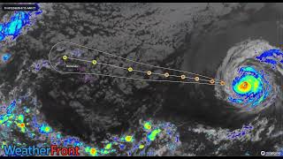 Satellite Images Show Fausto s Path Toward Pacific
