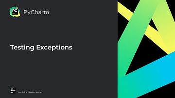 Step 9 - Pytest tutorial: Testing Exceptions