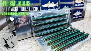 Epic Bait Molds 5.00 Angle Rib Stickbait Mold Unboxing/Review! 