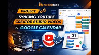 Part 2 : Project to Sync Scheduled Youtube Studio videos to Google Calendar