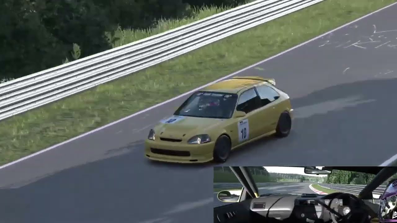 Nordschleife Honda Civic Type R 378HP HOT LAP
