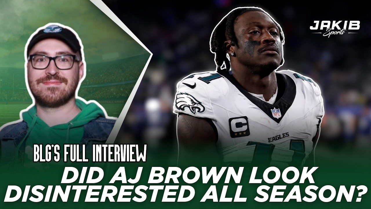 BLG REVEALS Why Eagles May Have to Move AJ Brown