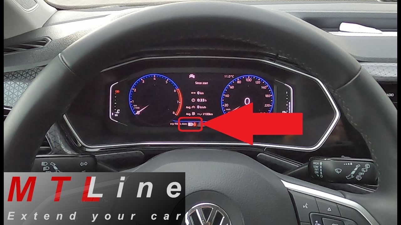 VW TCross Light Assist activation vključitev Light Assist sistema YouTube