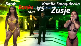 PS / Zusje Smogulecka vs Sarah Banks (EA Sports UFC 4) - YouTube
